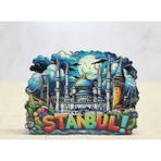 Mudanis Ahşap Istanbul Temalı Magnet ALK4597