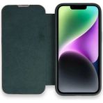 Mudanis Apple Iphone 13 Pro Kılıf Dolpin Kapaklı - Koyu Yeşil