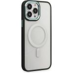 Mudanis Apple Iphone 15 Pro Kılıf Room Magneticsafe Silikon - Köknar Yeşili