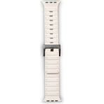 Mudanis Apple Watch 42MM Magnus Mıknatıslı Silikon Kordon (Saat Değildir) - Yıldız Işığı - Renkli - Standart