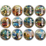 Mudanis Istanbul Temalı Buzdolapı Süsü Magnet ALK5405