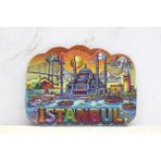 Mudanis Istanbul Temalı Silikon Buzdolapı Süsü Magnet ALK5376