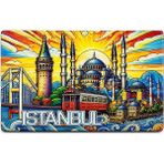 Mudanis Istanbul Temalı Silikon Buzdolapı Süsü Magnet ALK5377