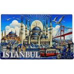 Mudanis Istanbul Temalı Silikon Buzdolapı Süsü Magnet ALK5379