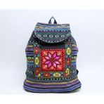 Mudanis Kilim Desenli Sırt Çantası Alk-1 - Tek Ebat - --