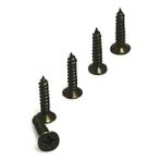 Mudanis Klips, Menteşe, Ayak, Ağaç, Sunta Vidası 2,2X13 mm - Siyah 100 Adet