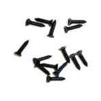 Mudanis Klips, Menteşe, Ayak, Ağaç, Sunta Vidası 2,2x9,5mm - Siyah 100 Adet