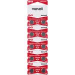 Mudanis Maxell LR44 AG13 SR44 A76 1.5V Alkalin Saat Pili 10 Adet