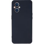 Mudanis Oppo Reno 7 Lite Kılıf Nano Içi Kadife Silikon - Lacivert