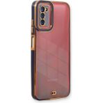 Mudanis Samsung Galaxy A03S Kılıf Liva Lens Silikon - Mavi