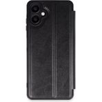 Mudanis Samsung Galaxy A06 Kılıf Flip Cover - Siyah