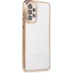 Mudanis Samsung Galaxy A33 5g Kılıf Razer Lensli Silikon - Gold