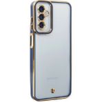 Mudanis Samsung Galaxy M23 Kılıf Liva Lens Silikon - Mavi