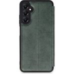Mudanis Samsung Galaxy S24 Fe Kılıf Flip Cover - Koyu Yeşil
