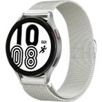 Mudanis Samsung Galaxy Watch 4 Metal Mıknatıslı Kordon (Saat Değildir) - Gümüş - Renkli - Standart