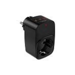 Mudanis Tekli Yüksek Voltaj Korumalı Duvar Prizi 2x Type-C 1x USB Çıkışlı Priz Grup Priz Çoğaltıcı Siyah - Çok Renkli - Farklı Ürün Farklı Ebatlar