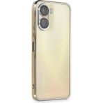 Mudanis Vivo Y16 Kılıf Razer Lensli Silikon - Gold