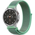 Mudanis Watch 22MM Hasırlı Cırtcırtlı Kordon (Saat Değildir) - Turkuaz1 - Renkli - Standart