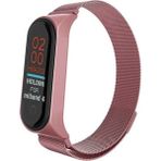 Mudanis Xiaomi Mi Band 4 Metal Mıknatıslı Kordon (Saat Değildir) - Rose
