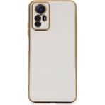 Mudanis Xiaomi Redmi Note 12S Kılıf Volet Silikon - Beyaz