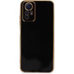 Mudanis Xiaomi Redmi Note 12S Kılıf Volet Silikon - Siyah