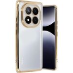 Mudanis Xiaomi Redmi Note 14 Pro 5g Kılıf Razer Lensli Silikon - Gold