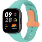 Mudanis Xiaomi Redmi Watch 3 Origin Silikon Kordon (Saat Değildir) - Turkuaz - Renkli - Standart