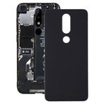 MUDASANQI Nokia 5.1 Plus (X5) için Onarım Yedek Parçaları Arka Pil Kılıfı Kapağı, Nokia 5.1 Plus (X5) Telefon Parçaları ile Uyumlu Arka Kapak Değiştirme (Siyah)
