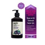 Muddy Dorelik Giderici Touch Of Sılver Şampuan 500 Ml Beyaz Ve Gri Saçlara Mor Şampuan