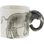 Mudo Concept ELEPHANT WILD KAHVE FİNCANI - Gri