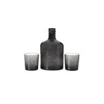 Mudo Concept Retro Cam Karaf Seti Siyah - 1900 ml