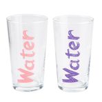 Mudo Concept Water Bardak 570 Ml 2'Li Set - Pembe & Mor