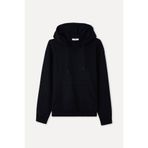 Mudo Erkek Siyah Loose Fit Kapüşonlu Sweatshirt