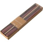 Mudo Home 2li Burgulu Şamdan Mum Bordo 25CM - RENKSİZ