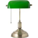 Mudo Home BANKER GREEN MASA LAMBASI 22X25 CM - Yeşil