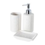 Mudo Home Bath Kutulu Banyo Seti 3'lü Beyaz