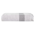 Mudo Home - Borla Gri Banyo Havlusu 90X150