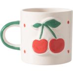 Mudo Home Kiraz Fincan 270 ml - RENKSİZ - Renkli