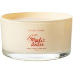Mudo Home Mystıc Amber Yatay Mum - Sarı - RENKSİZ