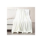 Mudo Home PONPONLU DİZ ÜSTÜ BATTANİYE EKRU 130X160