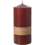 Mudo Home Sütun Mum Bordo 7X15CM - RENKSİZ