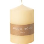 Mudo Home Sütun Mum Krem 7X10CM - RENKSİZ