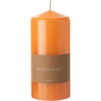 Mudo Home SÜTUN MUM TURUNCU 7X15CM - RENKSİZ