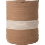 Mudo Home VENUS ÇAMAŞIR SEPETİ KAHVE 35X35X45 - 35 x 50 - Kahverengi