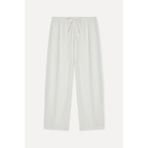 Mudo Kadın Ekru Comfort Fit Chino Pantolon
