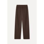 Mudo Kadın Ekru Modal Karışımlı Beli Lastikli Wide Leg Pantolon