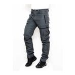 Mudwill Gri Zipper Kargo Cepli Softshell Pantolon