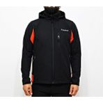 Mudwill Outdoor Softshell Erkek Mont Ceket-Turuncu Siyah - 010 - Siyah