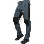 Mudwill Outdoor Softshell Kışlık Erkek Pantolon Gri-Siyah - Gri - Siyah