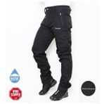 Mudwill Softshell Kargo Cepli Kışlık Erkek Pantolon-Siyah 300201